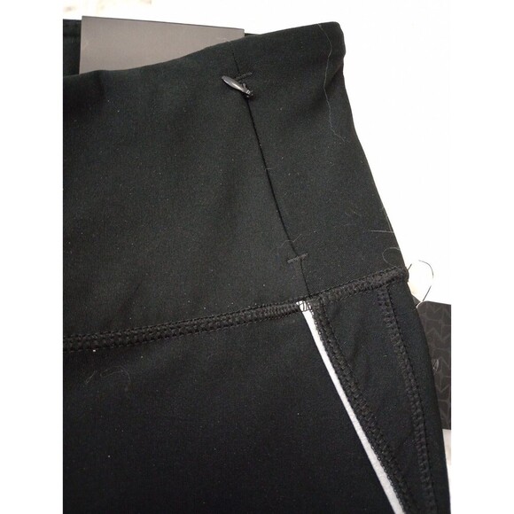 RBX Womens Black Leggings Capri Leg Sz Small Coin Pocket - Picture 6 of 10